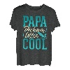 Herren Papa Angler, super cool - Sünger lustig - Angeln Humor T-Shirt