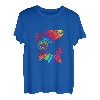 Forellenfisch-Batikfärbung, Vintage-Forellenangel-Liebhaber T-Shirt