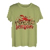 Krebse Saison Leopard Karneval Festival Party T-Shirt