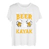 Kajak-Bier und mein Kajak-Kajak T-Shirt