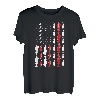 Walleye Fishing US Flagge Walleye Fisherman T-Shirt