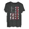 Walleye Fishing US Flagge Walleye Fisherman T-Shirt