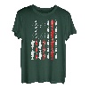 Walleye Fishing US Flagge Walleye Fisherman T-Shirt