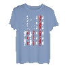 Walleye Fishing US Flagge Walleye Fisherman T-Shirt