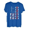 Walleye Fishing US Flagge Walleye Fisherman T-Shirt