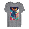 Elch, Wander Tour , Natur Reise Urlaub Kanada T-Shirt
