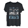 Der Angler Ist Jetzt Da Angel Angeln T-Shirt
