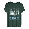 Der Angler Ist Jetzt Da Angel Angeln T-Shirt