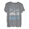 Der Angler Ist Jetzt Da Angel Angeln T-Shirt