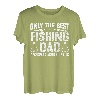 Angler Fischer Vater Fischer Papa Fisch T-Shirt