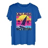 Hufeisen Bay Retro 80er Jahre Stil Souvenir Strand T-Shirt