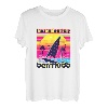 Hufeisen Bay Retro 80er Jahre Stil Souvenir Strand T-Shirt