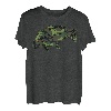 Carp Shirt T-Shirt Gift Camouflage Print Fishing T-Shirt