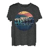 Retro Sunset You And Me Go Fishing In The Dark Western Geschenk T-Shirt