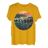 Retro Sunset You And Me Go Fishing In The Dark Western Geschenk T-Shirt