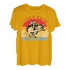 wie Fisch Retro-Sonnenuntergang T-Shirt