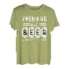 Angeln und Bier Lustiger Fisherman Beer Men T-Shirt
