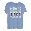 Angeln und Bier Lustiger Fisherman Beer Men T-Shirt