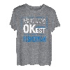 Worlds OKest Fisherman Lustiges Angeln Humor Fisch Arbeit T-Shirt
