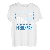 Worlds OKest Fisherman Lustiges Angeln Humor Fisch Arbeit T-Shirt