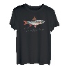 Rotfeder Rotauge Zeichnung zum Friedfisch angeln T-Shirt