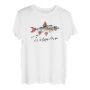 Rotfeder Rotauge Zeichnung zum Friedfisch angeln T-Shirt