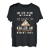 Leg dich nicht mit einem Angler an Fischen T-Shirt