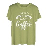 Fisherman Idea Lustige Kaffee-Angler T-Shirt