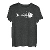 Schlichtes und auffälliges Design mit toten Fischgräten T-Shirt