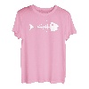 Schlichtes und auffälliges Design mit toten Fischgräten T-Shirt