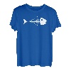 Schlichtes und auffälliges Design mit toten Fischgräten T-Shirt