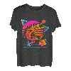 Hechtfische, Retro-Stil, 80er-Jahre-Stil, Vintage-Moschus-Angeln T-Shirt