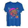 Hechtfische, Retro-Stil, 80er-Jahre-Stil, Vintage-Moschus-Angeln T-Shirt