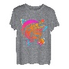 Hechtfische, Retro-Stil, 80er-Jahre-Stil, Vintage-Moschus-Angeln T-Shirt