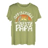 Herren OfFISCHiell Der Beste Papa Angler Lustiges Wortspiel Vater T-Shirt