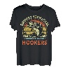 Herren Unterstützen Sie Ihren lokalen Nutten Fisherman Bass Dad Funny Fishing T-Shirt