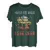 halte mein bier ich sehe hirsche jagen elche natur T-Shirt