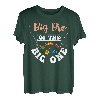 Big Bro Of The Big One Angeln, Geburtstagsparty, Tag T-Shirt