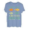 Sorry I Can`t My Fish Need Me I Fishing T-Shirt
