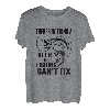 There's Nothing A Beer And Fishing Can't Fix Funny Fishing T-Shirt