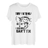 There's Nothing A Beer And Fishing Can't Fix Funny Fishing T-Shirt