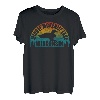 Middle McKenzie Lake, Nord-Wisconsin, Sonnenuntergang, Loon T-Shirt