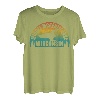 Middle McKenzie Lake, Nord-Wisconsin, Sonnenuntergang, Loon T-Shirt