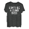 Don't Be A Dumb Barsch Angeln Lustiger Angler Fisch Witz T-Shirt