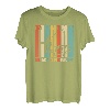 Retro Fishing Is My Therapy Lustige Männer Vatertag Angeln T-Shirt