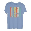Retro Fishing Is My Therapy Lustige Männer Vatertag Angeln T-Shirt