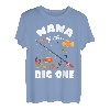 Nana Of The Big One Geburtstag Angeln Thema Geburtstag Feier T-Shirt