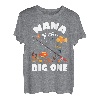 Nana Of The Big One Geburtstag Angeln Thema Geburtstag Feier T-Shirt