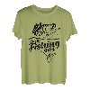 Lustiger Vintage-Glücksangeln, nicht waschen, Angelliebhaber T-Shirt