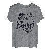 Lustiger Vintage-Glücksangeln, nicht waschen, Angelliebhaber T-Shirt